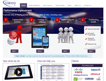 Tablet Screenshot of cotoco.com